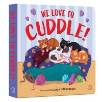 Book Cover for We Love to Cuddle by Wonder House Books