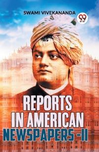 Book Cover for Reports In American Newspapers-II by Swami Vivekananda