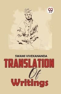 Book Cover for Translation Of Writings by Swami Vivekananda