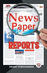 Book Cover for Newspaper Reports by Swami Vivekananda