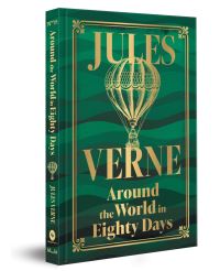 Book Cover for Around the World in Eighty Days (Deluxe Hardbound Edition) by Jules Verne