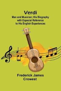 Book Cover for Verdi by Frederick James Crowest