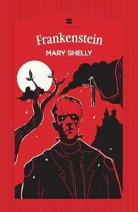 Book Cover for Frankenstein by Mary Shelley