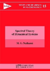 Book Cover for Spectral Theory of Dynamical Systems by MG Nadkarni