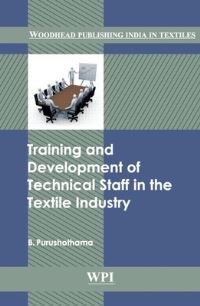 Book Cover for Training and Development of Technical Staff in the Textile Industry by B Purushothama