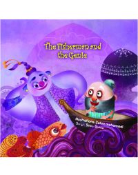 Book Cover for The Fisherman and the Genie by Zohre Mohamadi