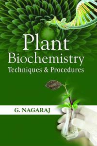 Book Cover for Plant Biochemistry by G Nagaraj