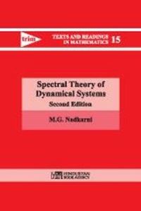 Book Cover for Spectral Theory of Dynamical Systems by M G Nadkarni