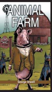 Book Cover for Animal Farm by George Orwell