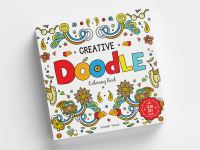 Book Cover for Creative Doodle Coloring Book by 