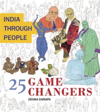 Book Cover for India Through People by Devika Cariapa
