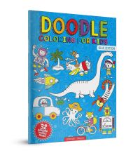 Book Cover for Doodle Coloring for Boys by 