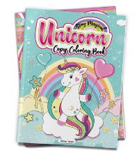 Book Cover for Stay Magical Unicorn Copy Coloring Book by 