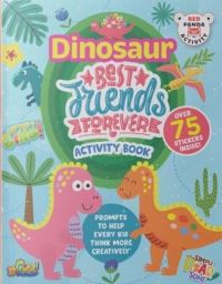 Book Cover for Dinosaur Best Friends Forever Activity Book by Red Panda