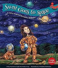 Book Cover for Suni Goes To Space by Arthy Muthanna Singh, Mamta Nainy