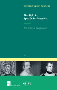 Book Cover for The Right to Specific Performance by Jan Hallebeek, Harry Dondorp