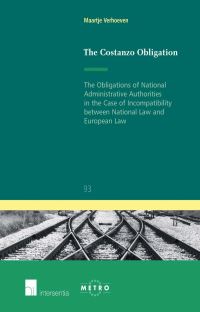 Book Cover for The Costanzo Obligation by Maartje Verhoeven, Ius Commune School