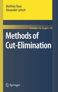 Book Cover for Methods of Cut-Elimination by Matthias Baaz, Alexander Leitsch