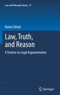 Book Cover for Law, Truth and Reason by Raimo Siltala