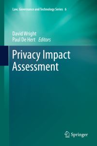Book Cover for Privacy Impact Assessment by Paul de Hert, David Wright