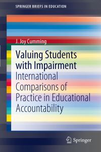 Book Cover for Valuing Students With Impairment by J Joy Cumming