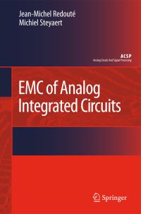 Book Cover for EMC of Analog Integrated Circuits by JeanMichel Redouté, Michiel Steyaert