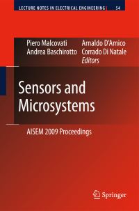 Book Cover for Sensors and Microsystems by Piero Malcovati, Andrea Baschirotto, Arnaldo dAmico, Corrado Natale Di