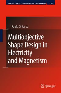 Book Cover for Multiobjective Shape Design in Electricity and Magnetism by Paolo Di Barba