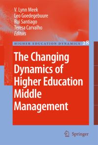 Book Cover for The Changing Dynamics of Higher Education Middle Management by V Lynn Meek, Leo Goedegebuure, Rui Santiago, Teresa Carvalho