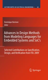 Book Cover for Advances in Design Methods from Modeling Languages for Embedded Systems and SoC's by Dominique Borrione