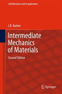 Book Cover for Intermediate Mechanics of Materials by J R Barber