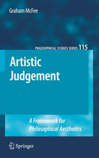 Book Cover for Artistic Judgement by Graham McFee
