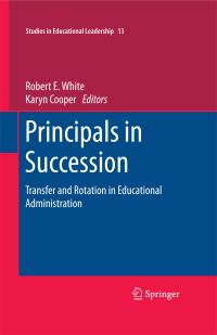 Book Cover for Principals in Succession by R E White, Karyn Cooper