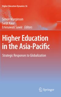Book Cover for Higher Education in the Asia-Pacific by Simon Marginson, Sarjit Kaur, Erlenawati Sawir