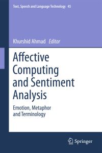 Book Cover for Affective Computing and Sentiment Analysis by Khurshid Ahmad