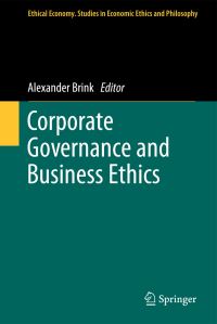 Book Cover for Corporate Governance and Business Ethics by Alexander Brink