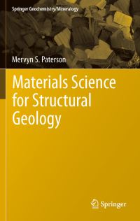 Book Cover for Materials Science for Structural Geology by M S Paterson