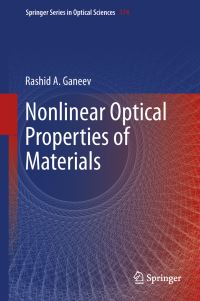 Book Cover for Nonlinear Optical Properties of Materials by Rashid A Ganeev
