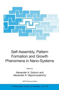 Book Cover for Self-Assembly, Pattern Formation and Growth Phenomena in Nano-Systems by Alexander A Golovin, Alexander A Nepomnyashchy