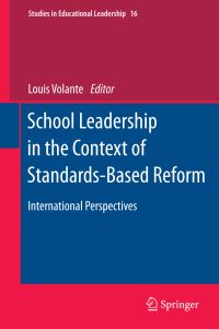 Book Cover for School Leadership in the Context of Standards-Based Reform by Louis Volante