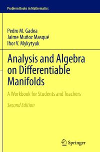 Book Cover for Analysis and Algebra on Differentiable Manifolds by Pedro M Gadea, Jaime Muñoz Masqué, Ihor V Mykytyuk