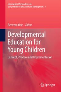 Book Cover for Developmental Education for Young Children by Bert van Oers