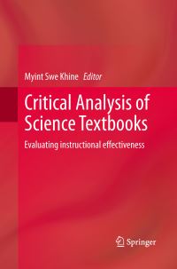 Book Cover for Critical Analysis of Science Textbooks by Myint Swe Khine