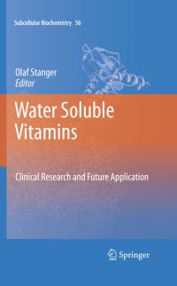 Book Cover for Water Soluble Vitamins by Olaf Stanger