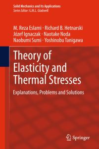 Book Cover for Theory of Elasticity and Thermal Stresses by M Reza Eslami