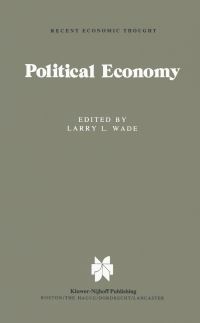 Book Cover for Political Economy by LL Wade