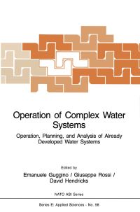 Book Cover for Operation of Complex Water Systems by E Guggino, Giuseppe Rossi, D Hendricks