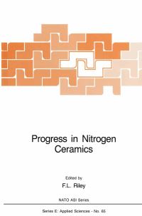Book Cover for Progress in Nitrogen Ceramics by FL Riley
