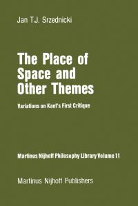 Book Cover for The Place of Space and Other Themes by Jan JT Srzednicki