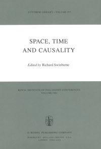 Book Cover for Space, Time and Causality by Richard Swinburne